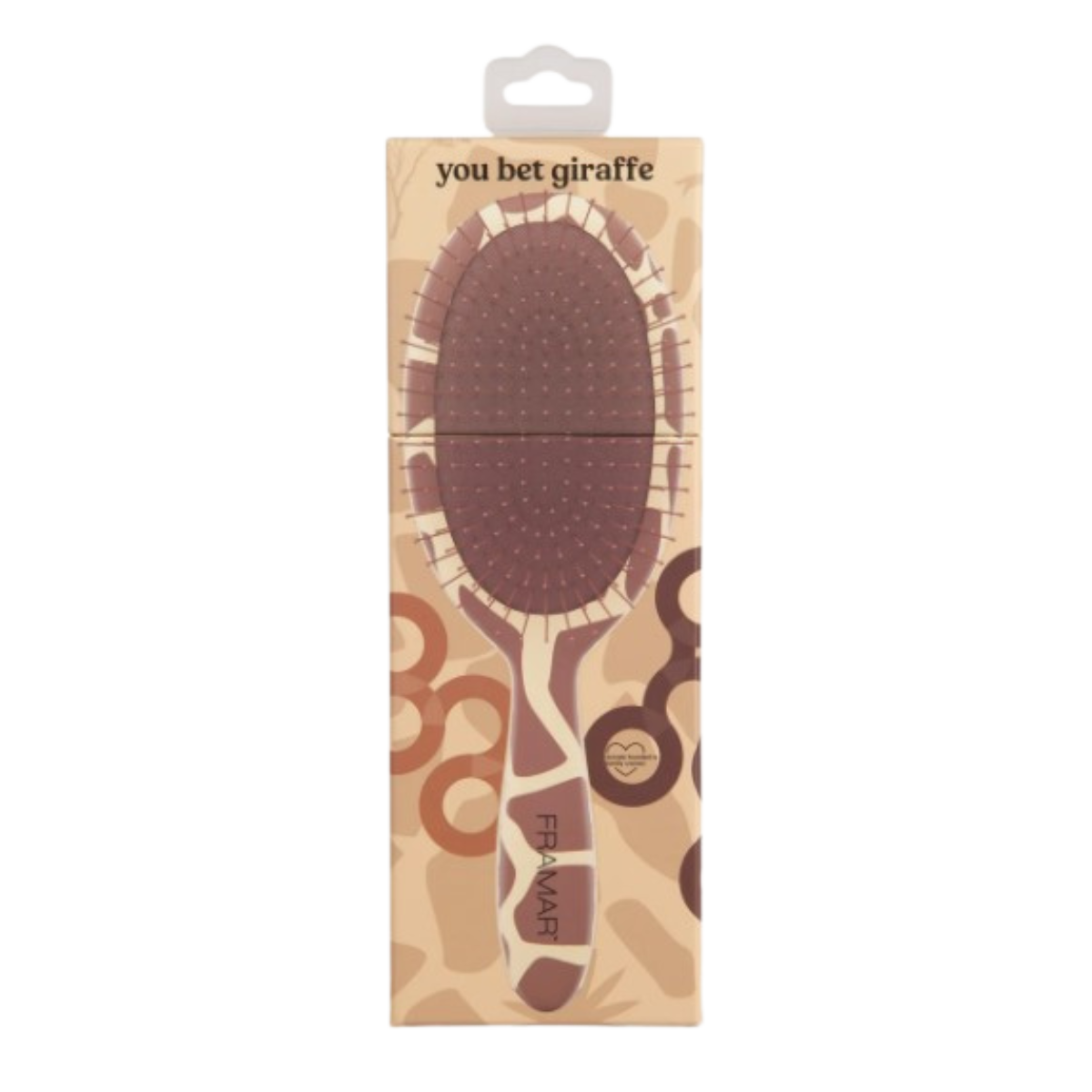 Framar Detangle Brush - You Bet Giraffe