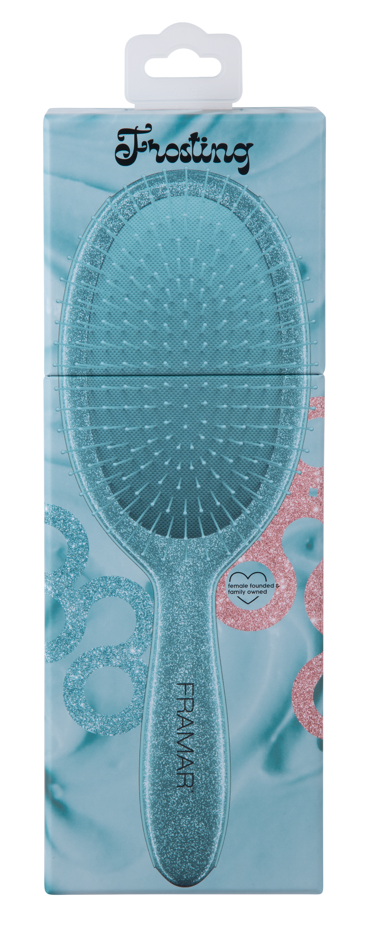 Framar Detangle Brush - Cookie Cutter Frosting