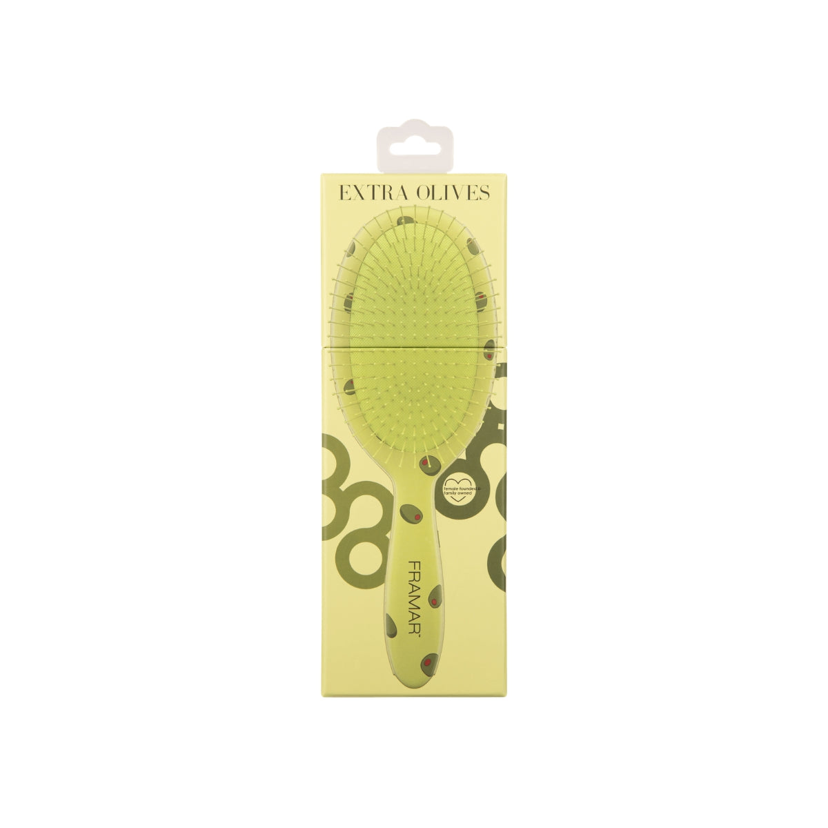 Framar Detangle Brush - Extra Dirty Extra Olives