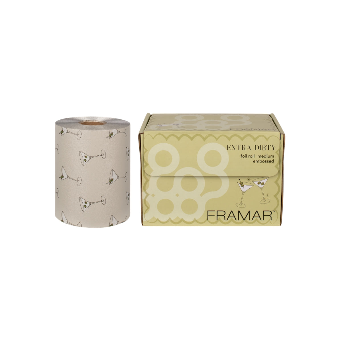 Framar Embossed Roll Medium Extra Dirty (320 ft)