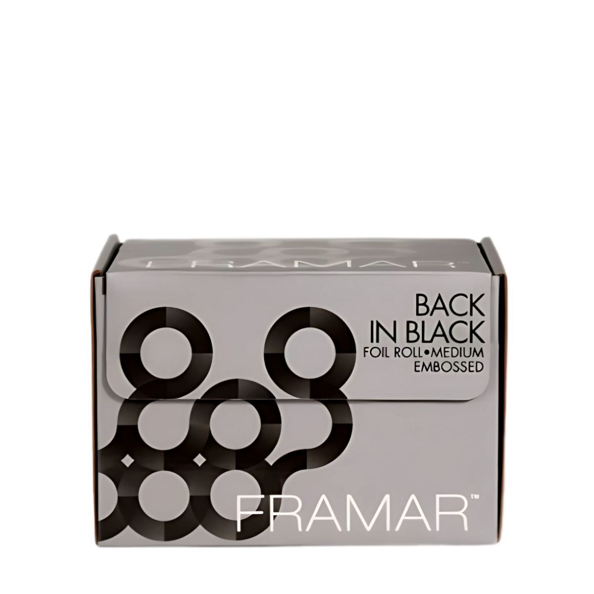 Framar Embossed Roll Medium Black (320ft)