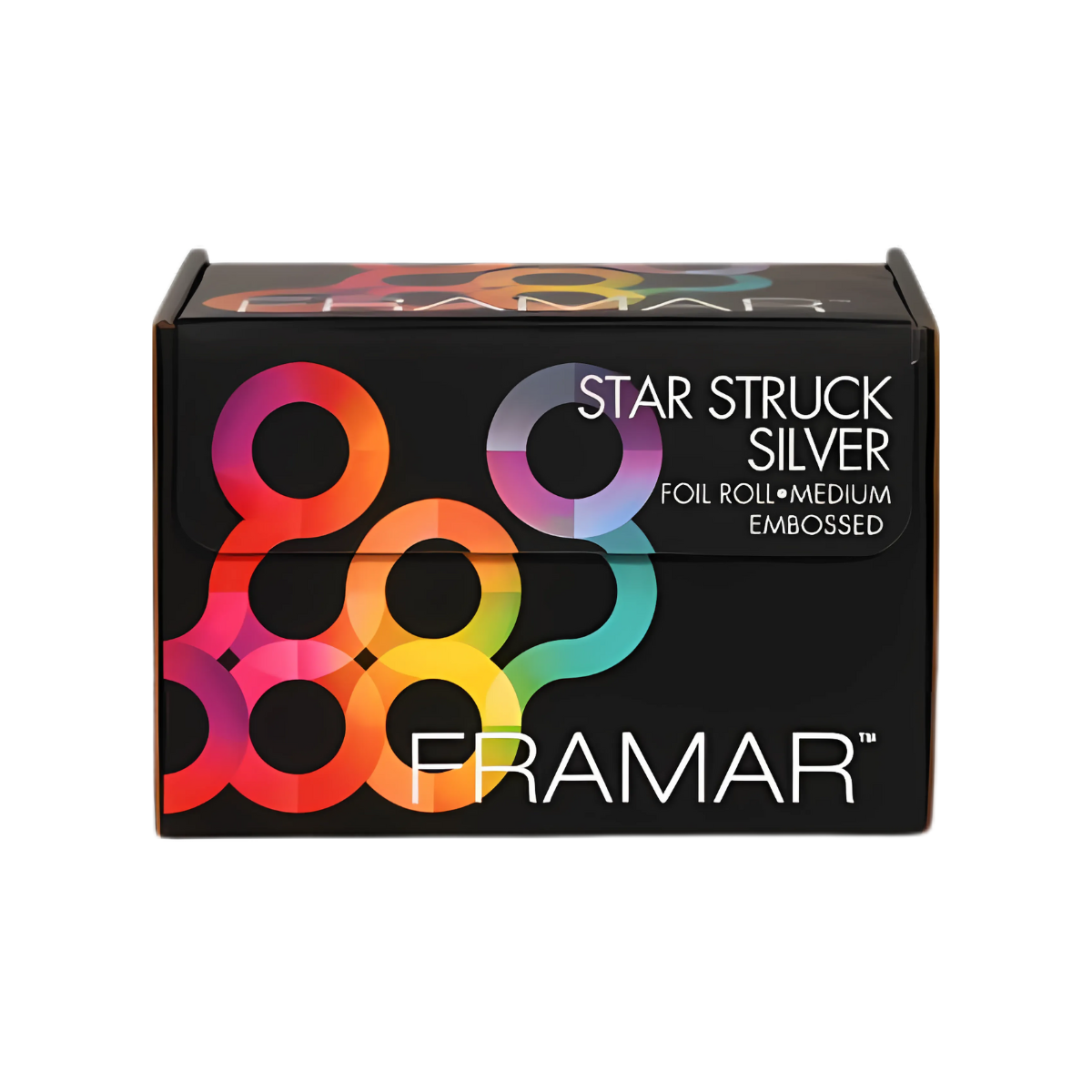 Framar Embossed Roll Medium Struck Silver (320ft)