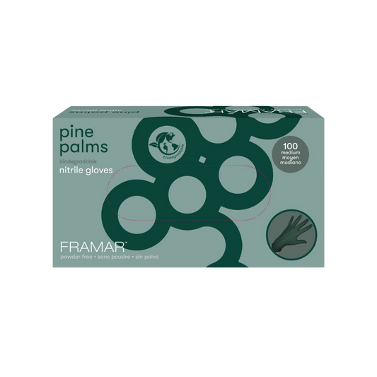 Framar Pine Palms Nitrile Gloves Small