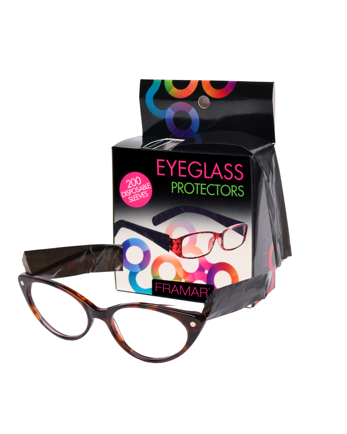 Eyeglass Protector Black 200 Sleeves