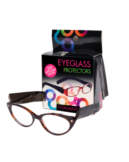 Eyeglass Protector Black 200 Sleeves