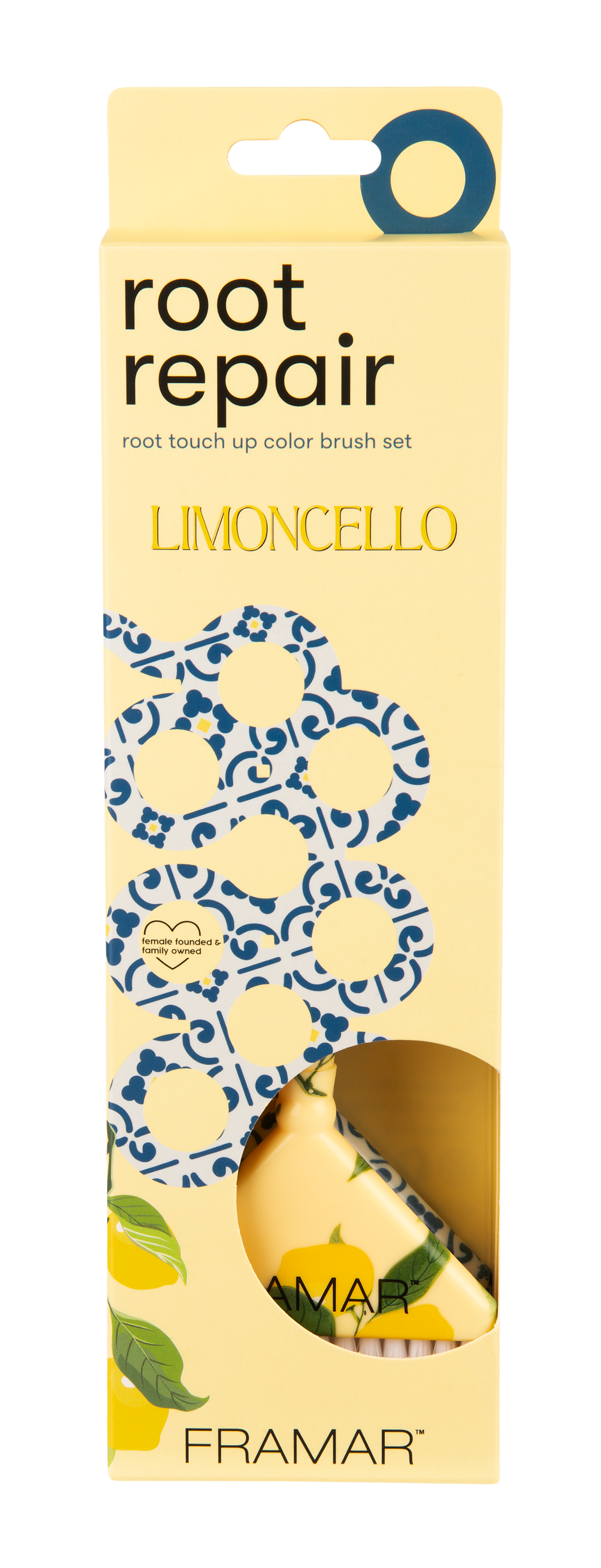 Framar Root Repair Brush Set Limoncello