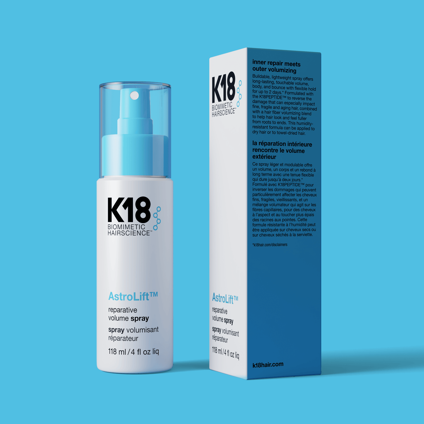 AstroLiftTM reparative volume spray 118ml