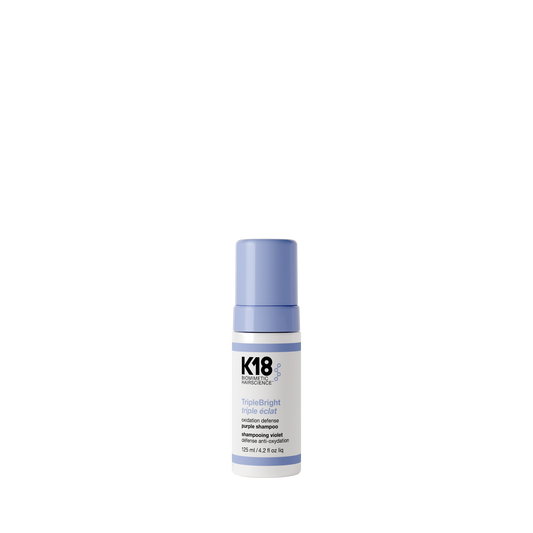 TripleBright oxidation defense purple shampoo