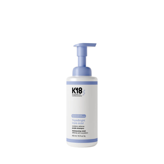 TripleBright oxidation defense purple shampoo