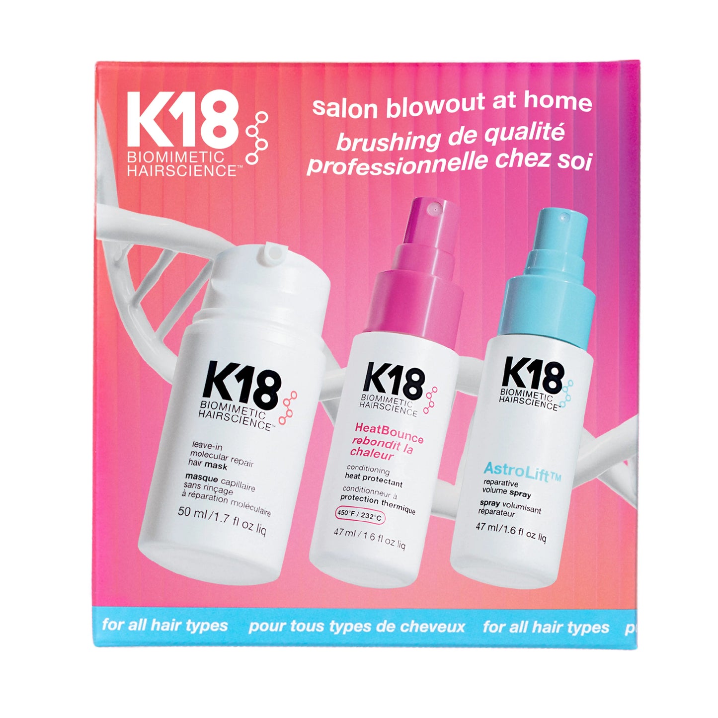 K18 Salon Blowout at Home Kit