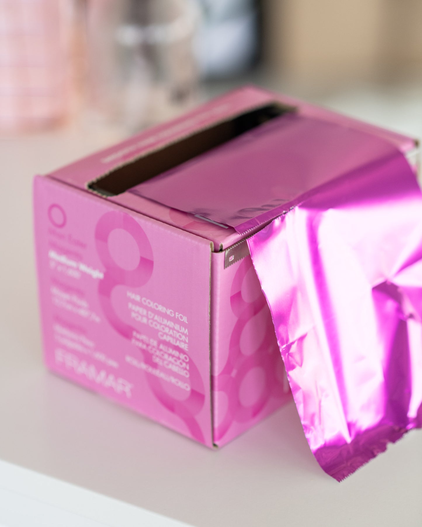 Large Roll Medium Magenta 1600 ft.